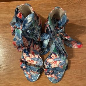 Floral Jessica Simpson Heels